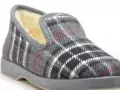 La Maison De L Espadrille Charentaises 7672 8 Gris Chaussons Homme