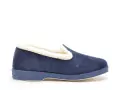 La Maison De L Espadrille Charentaises 7635 8 Bleu Chaussons Femme