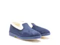 La Maison De L Espadrille Charentaises 7635 8 Bleu Chaussons Femme