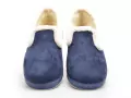 La Maison De L Espadrille Charentaises 7635 8 Bleu Chaussons Femme