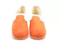 La Maison De L Espadrille Charentaises 7635 8 Orange Chaussons Femme