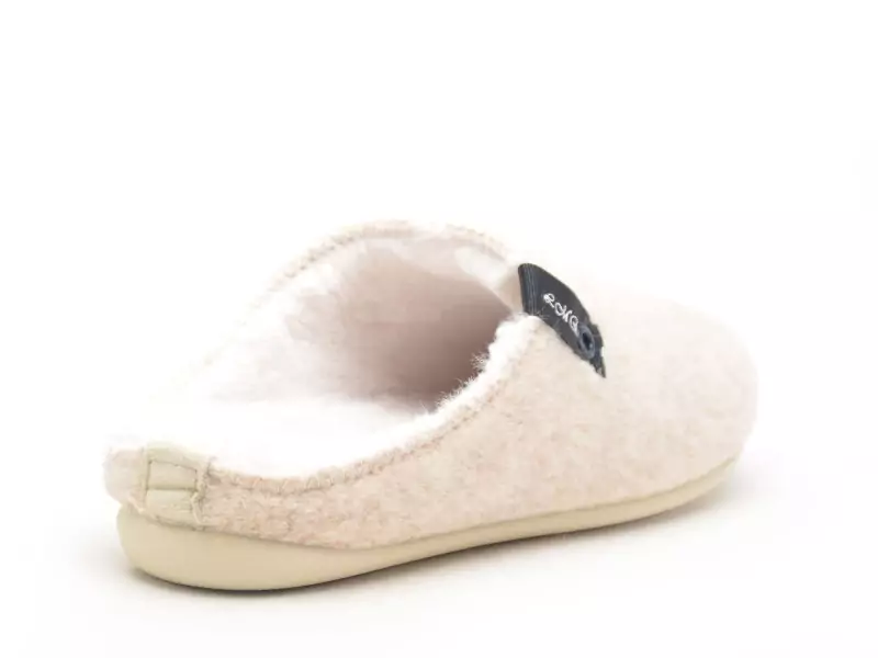 La Maison De L Espadrille Chaussons 6037 8 Beige Chaussons Femme
