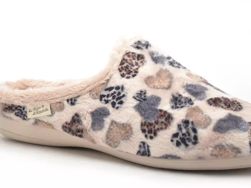 La Maison De L Espadrille Chaussons 6240 8 Beige Chaussons Femme