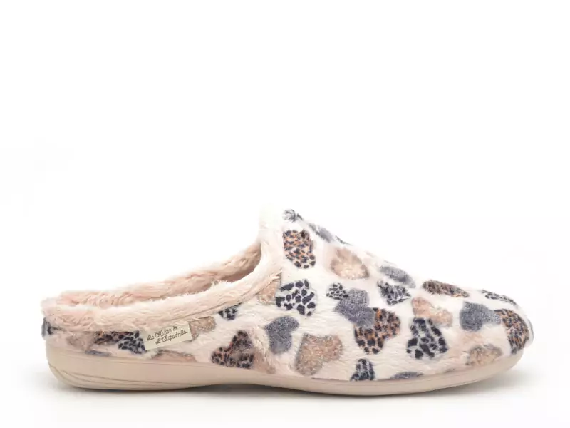 La Maison De L Espadrille Chaussons 6240 8 Beige Chaussons Femme