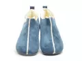 La Maison De L Espadrille Chaussons 6030 8 F Bleu Chaussons Femme
