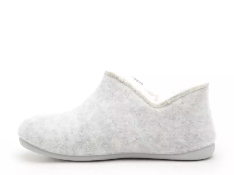La Maison De L Espadrille Chaussons 6036 8 Gris Chaussons Femme