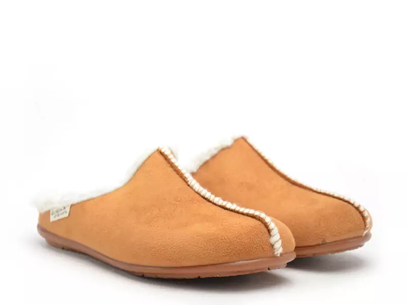 La Maison De L Espadrille Chaussons 9009 8 Marron Chaussons Femme