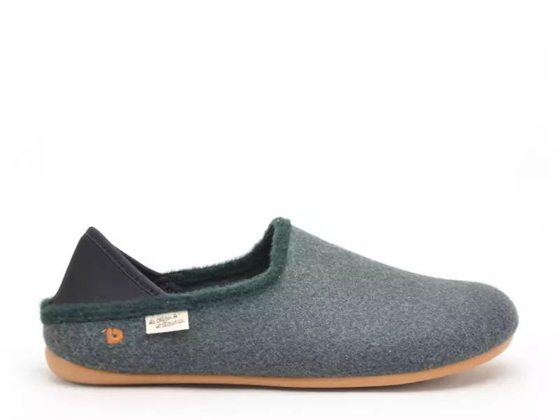 La Maison De L Espadrille Chaussons 6717 8 Kaki Chaussons Homme