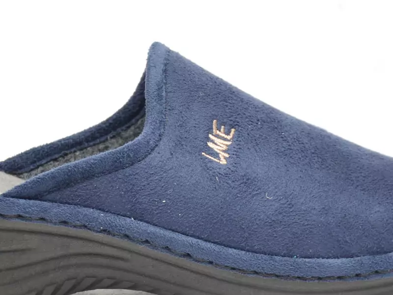 La Maison De L Espadrille Chaussons 4210 8 Bleu Chaussons Femme