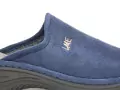 La Maison De L Espadrille Chaussons 4210 8 Bleu Chaussons Femme
