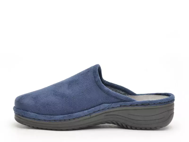 La Maison De L Espadrille Chaussons 4210 8 Bleu Chaussons Femme