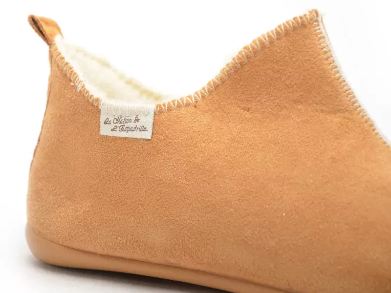 La Maison De L Espadrille Chaussons 6030 8 F Marron Chaussons Femme
