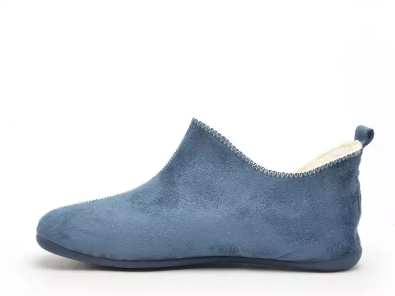 La Maison De L Espadrille Chaussons 6030 8 H Bleu Chaussons Homme