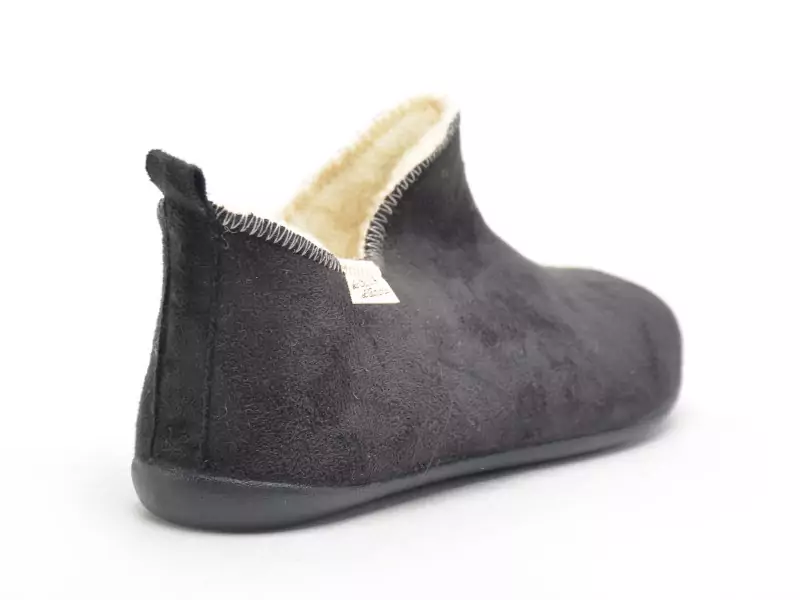 La Maison De L Espadrille Chaussons 6030 8 F Noir Chaussons Femme