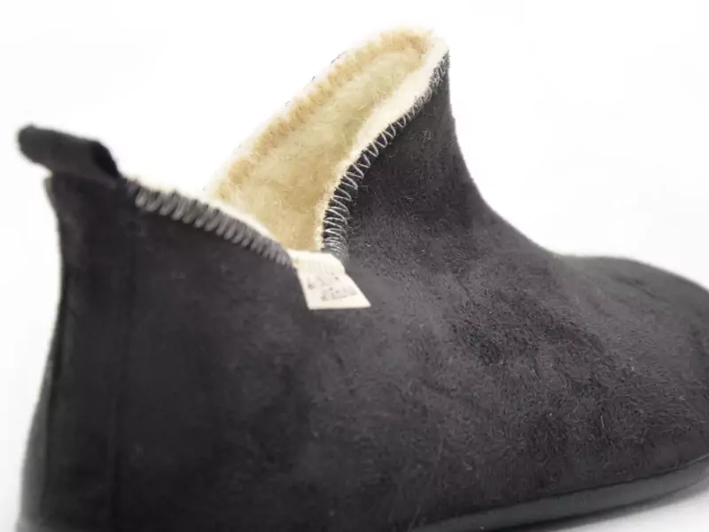 La Maison De L Espadrille Chaussons 6030 8 F Noir Chaussons Femme