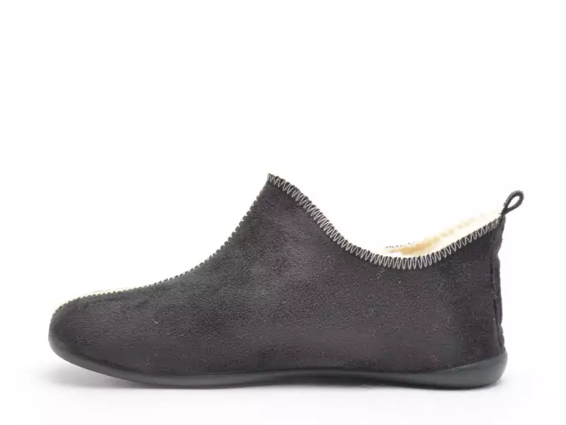 La Maison De L Espadrille Chaussons 6030 8 F Noir Chaussons Femme
