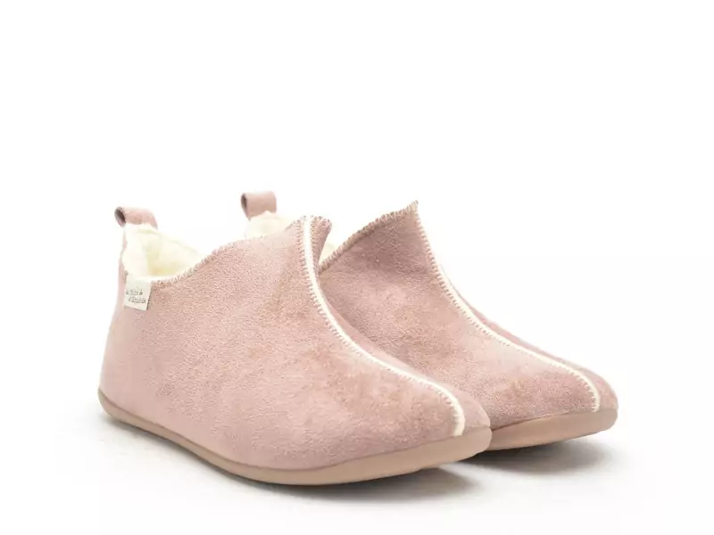 La Maison De L Espadrille Chaussons 6030 8 F Beige Chaussons Femme