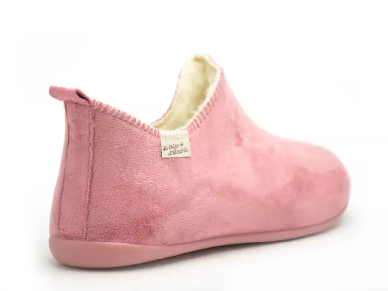 La Maison De L Espadrille Chaussons 6030 8 F Rose Chaussons Femme