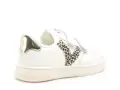 Victoria 1124106 TIEMPO EFECTO PIEL FANTA Blanc Baskets Basses Fille