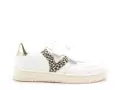 Victoria 1124106 TIEMPO EFECTO PIEL FANTA Blanc Baskets Basses Fille