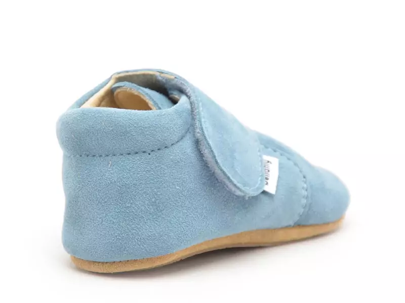 Bellamy Chaussons bébé VALENTINES TAC Bleu Chaussons Bébé