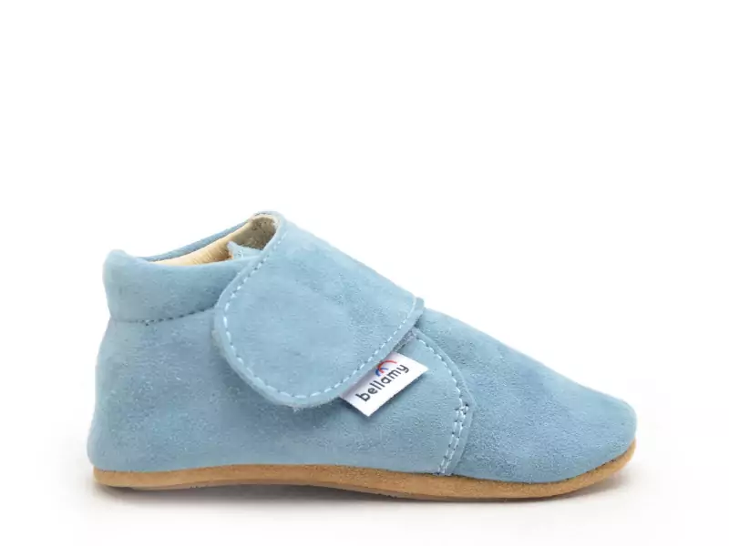 Bellamy Chaussons bébé VALENTINES TAC Bleu Chaussons Bébé