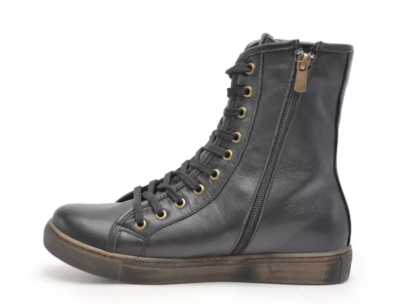 Andrea Conti 0342856 Noir Boots et Bottines Plates Femme