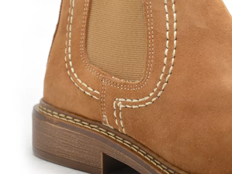 Coco Abricot MOGUES Beige Boots et Bottines Plates Femme