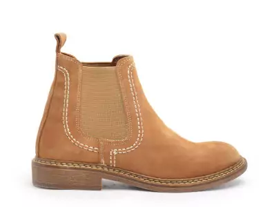 MOGUES Beige Boots et Bottines Plates Femme