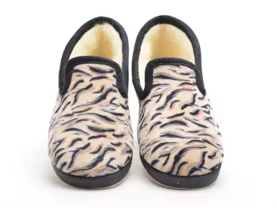 Chaussons 6225 8 Noir Chaussons Femme