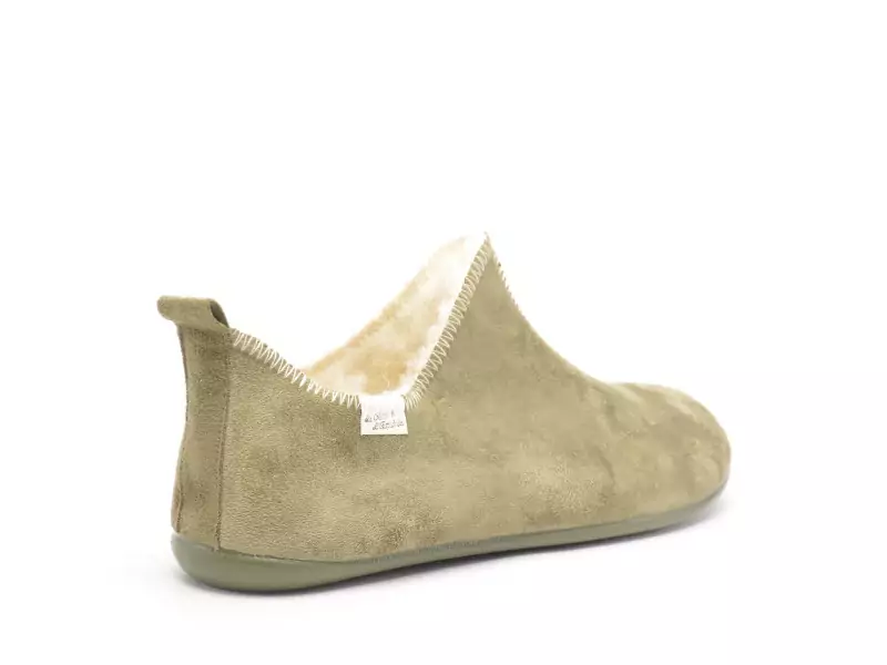 La Maison De L Espadrille Chaussons 6030 8 H Kaki Chaussons Homme
