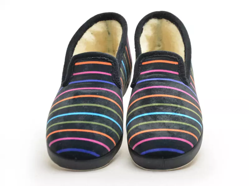 La Maison De L Espadrille Chaussons 7678F 8 Multicolore Chaussons Femme