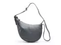  Sac PCSTINA LEATHER SHOULDER BAG FC Noir Accessoires Femme