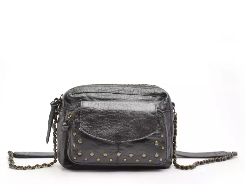  Sac PCJADJA LEATHER CROSS BODY FC Noir Accessoires Femme