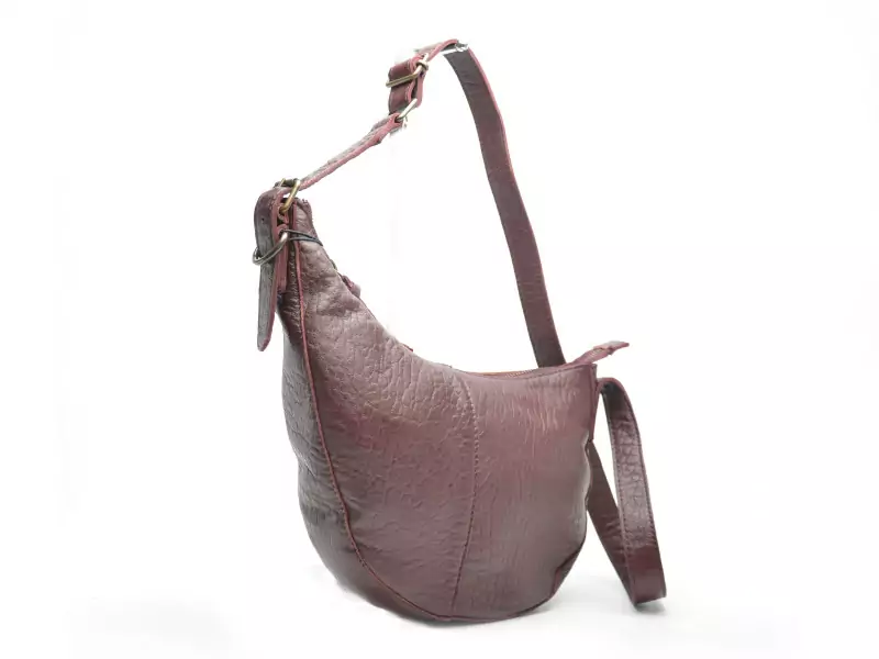  PCSTINA LEATHER SHOULDER BAG FC Bordeaux Accessoires Femme