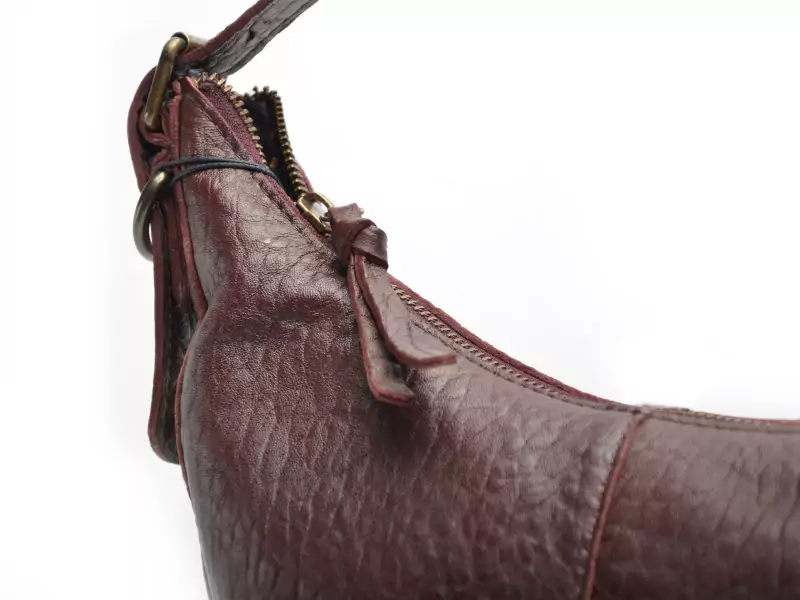  PCSTINA LEATHER SHOULDER BAG FC Bordeaux Accessoires Femme