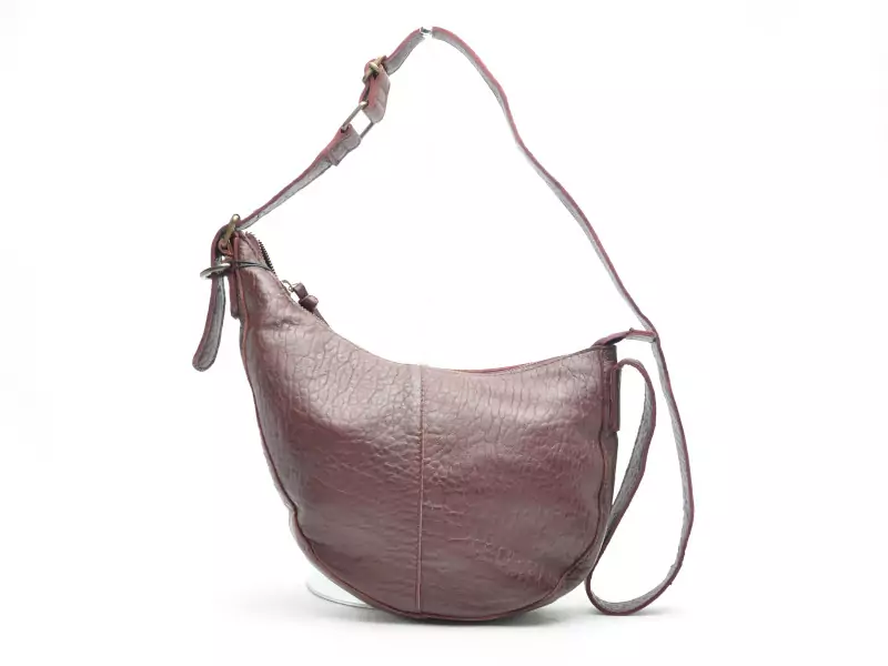  PCSTINA LEATHER SHOULDER BAG FC Bordeaux Accessoires Femme