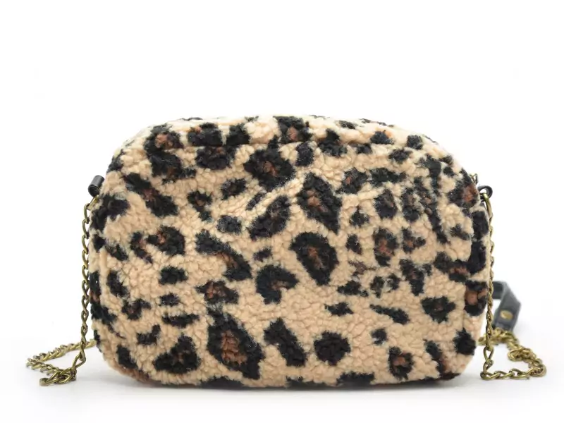  Sac PCNAINA TEDDY LEO CROSS BODY FC Beige Accessoires Femme