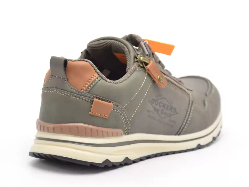Dockers 54MO001 Kaki Baskets Basses Homme