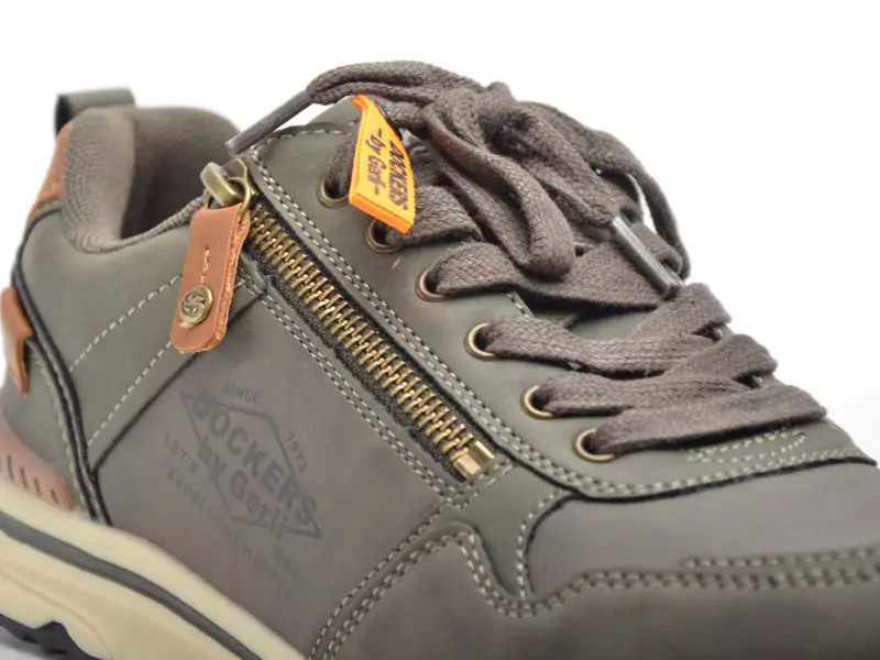 Dockers 54MO001 Kaki Baskets Basses Homme