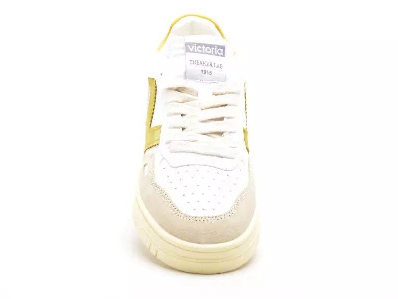 Victoria SEUL EFECT PIEL SER Kaki Baskets Basses Femme