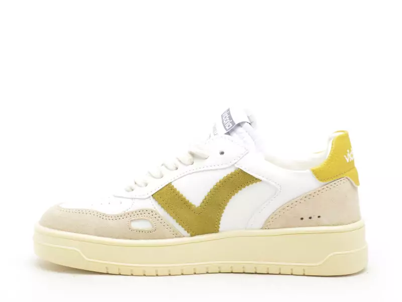 Victoria SEUL EFECT PIEL SER Kaki Baskets Basses Femme