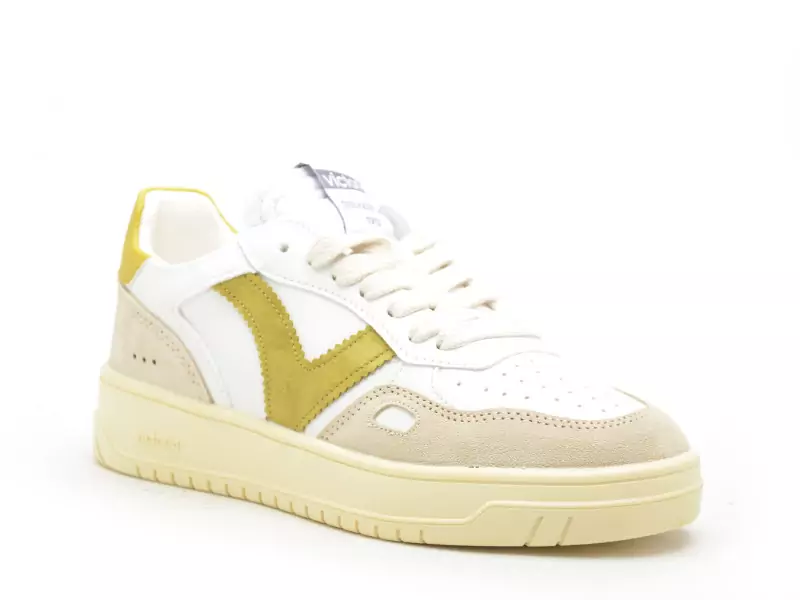 Victoria SEUL EFECT PIEL SER Kaki Baskets Basses Femme