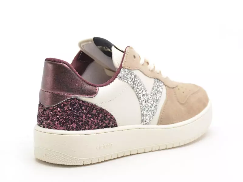 Victoria MADRID SER GLITTER Multicolore Baskets Basses Femme