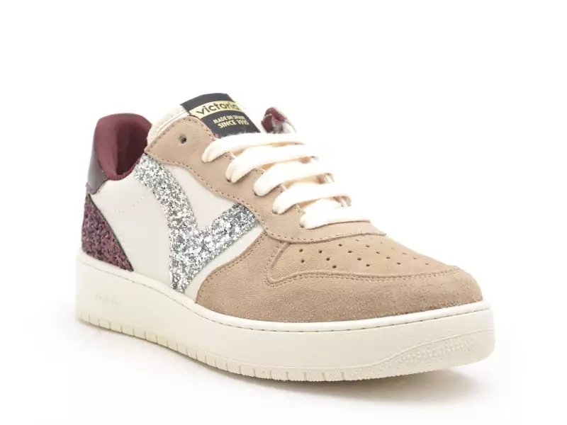 Victoria MADRID SER GLITTER Multicolore Baskets Basses Femme