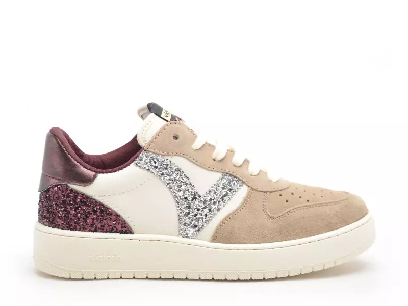 Victoria MADRID SER GLITTER Multicolore Baskets Basses Femme