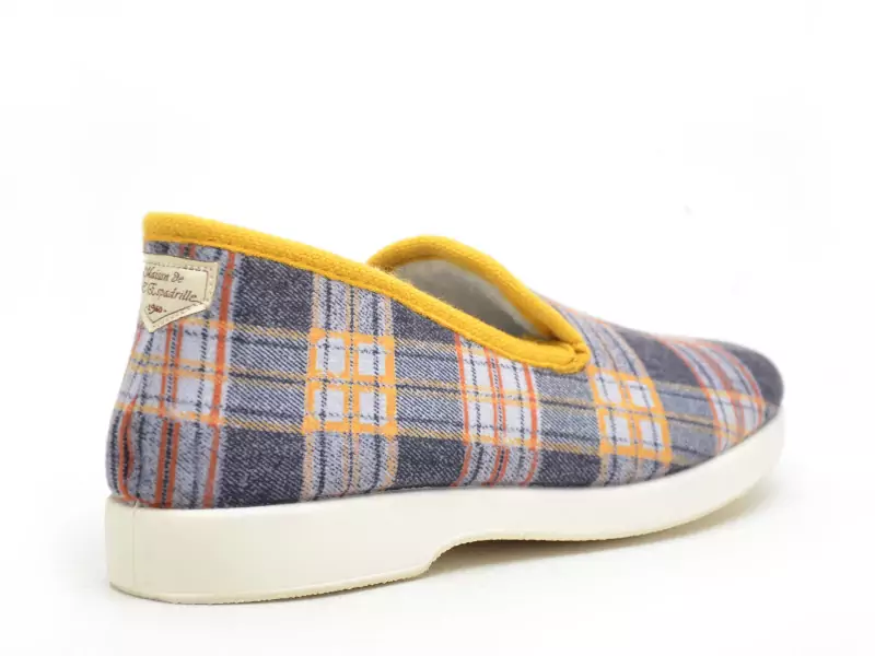 La Maison De L Espadrille Charentaises 7827 8 Multicolore Chaussons Homme