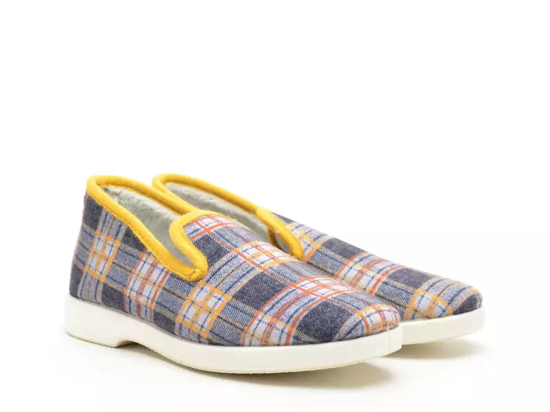 La Maison De L Espadrille Charentaises 7827 8 Multicolore Chaussons Homme