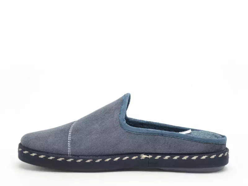 La Maison De L Espadrille Chaussons 6866 8 Bleu Chaussons Homme