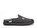 La Maison De L Espadrille Chaussons 6865 8 Noir Chaussons Homme